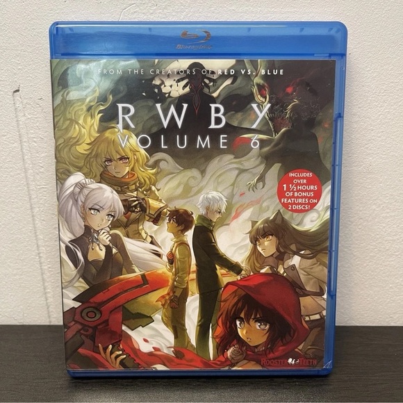 RWBY: Volume 6 Blu-ray/DVD Combo Pack Anime - Picture 1 of 4